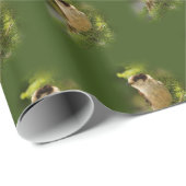 Profiel van een Cute Gray Jay / Whiskeyjack Cadeaupapier (Rol Hoek)