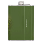 Profiel van een Cute Gray Jay / Whiskeyjack Heupfles (Achterkant)