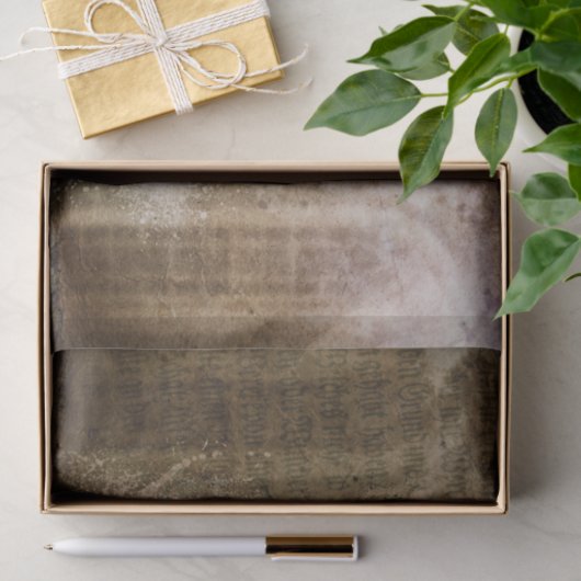 Profiel van een damesweefsel tissuepapier (Geschenk)