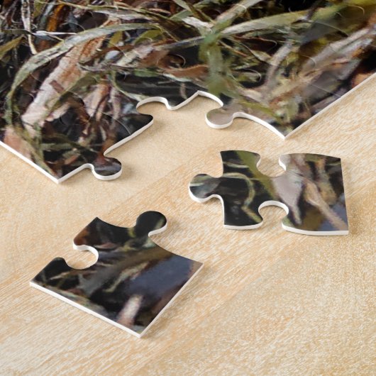 Profiel van een doorgeslagen Sandpiper in het stra Legpuzzel (Zijkant)