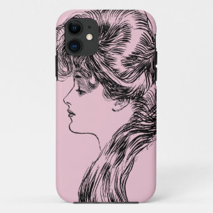 Profiel van een Gibson Girl, 1903 iPhone 11 Hoesje