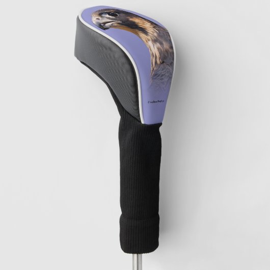 Profiel van een jeugdvalk golfheadcover (Schuin)