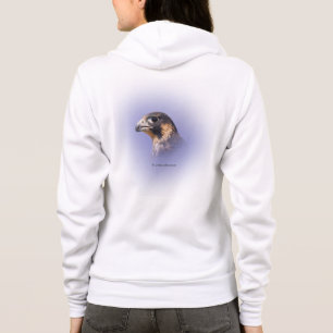 Profiel van een jeugdvalk hoodie