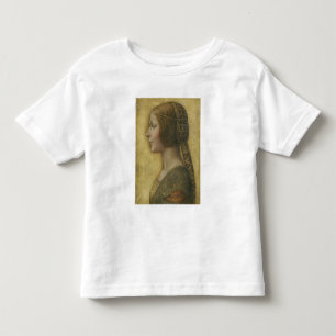 Profiel van een jonge verloofde kinder shirts