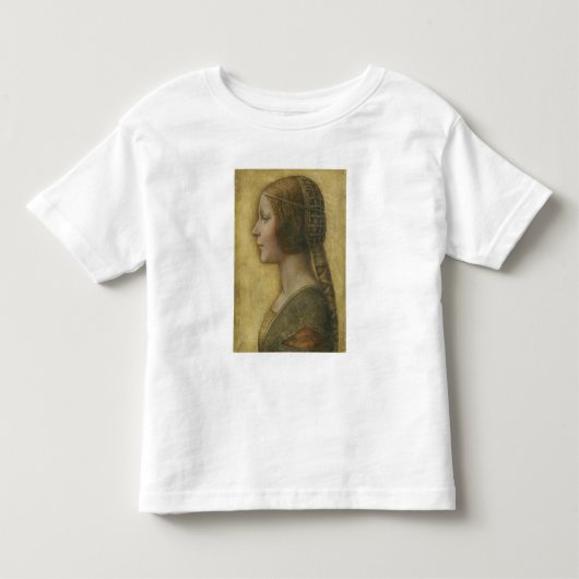 Profiel van een jonge verloofde kinder shirts (Voorkant)