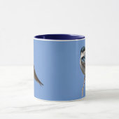 Profiel van een mannetjesboomzool in de zon mok (Midden)