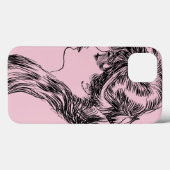 Profiel van een meisje van Gibson, 1903 Case-Mate iPhone Case (Achterkant (horizontaal))