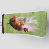 Profiel van een Ring-Necked Fheasant Golfheadcover (Voorkant)