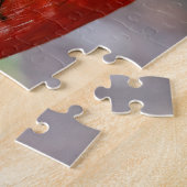 Profiel van een rode gulden fazant legpuzzel (Zijkant)