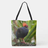 Profiel van een Roul-Roul Crested Wood Partridge Tote Bag (Achterkant)