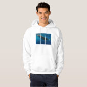 Profiel van een walvishaai, Indonesië Hoodie (Voorkant volledig)