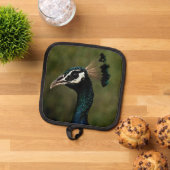 Profiel van pauw pannenlap (Top down)