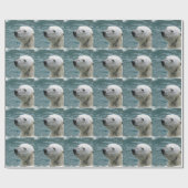 Profiel van Polar Beer Cadeaupapier (Vlak)