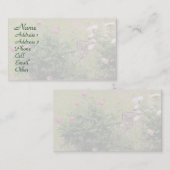 Profiel van tuinRozen Visitekaartje (Voorkant / Achterkant)