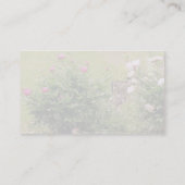 Profiel van tuinRozen Visitekaartje (Achterkant)