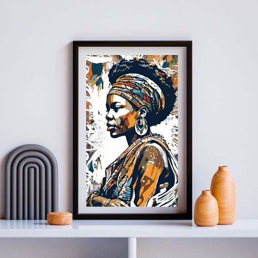 Profiel van Voorouderlijke Genade Poster