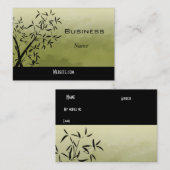 Profiel Visitekaartje Asian Green (Voorkant / Achterkant)