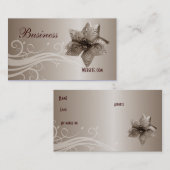 Profiel Visitekaartje Beige Swirl Jewel (Voorkant / Achterkant)