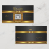 Profiel Visitekaartje Gold op Black Diamond Jewel (Voorkant / Achterkant)