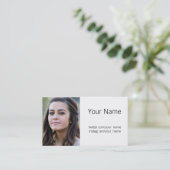 Profielfoto-Visitekaartje Contactkaartje (Staand voorkant)