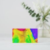 Profielkaart "Artist I" -  Visitekaartje (Staand voorkant)