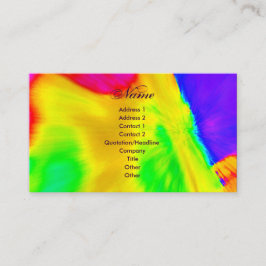 Profielkaart "Artist IV" Visitekaartje