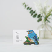 Profielkaart - Blauwvogel Visitekaartje (Staand voorkant)
