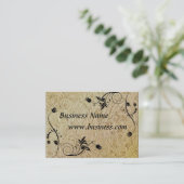 Profielkaart Business Embossed Old Paper (002G006) Visitekaartje (Staand voorkant)