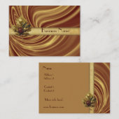 Profielkaart Business Gold Silk Visitekaartje (Voorkant / Achterkant)