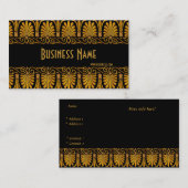 Profielkaart Business Old Gold Visitekaartje (Voorkant / Achterkant)