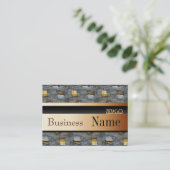 Profielkaart Business Tree Black Gold 55 Visitekaartje (Staand voorkant)