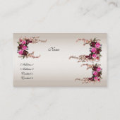 Profielkaart  Cream Roses Visitekaartje (Achterkant)