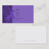 Profielkaart - decoratieve paarden visitekaartje (Voorkant / Achterkant)