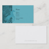 Profielkaart - decoratieve paarden visitekaartje (Voorkant / Achterkant)