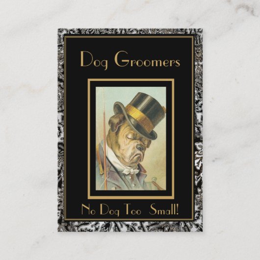 Profielkaart  Hondentrimmers 2 Lijst Visitekaartje (Voorkant)