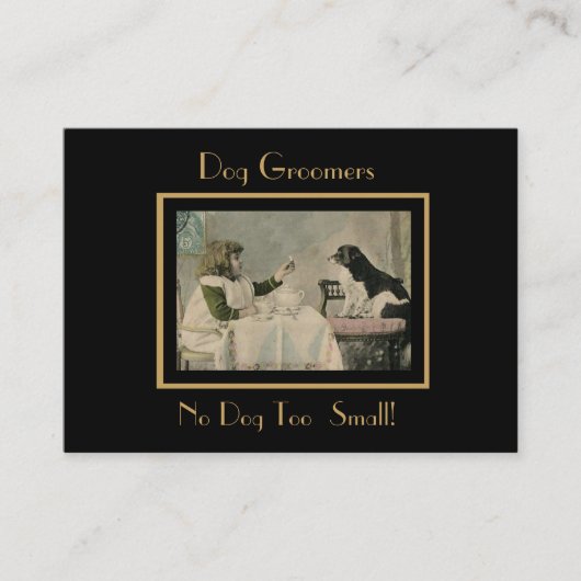Profielkaart  Hondentrimmers 5 Visitekaartje (Voorkant)
