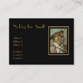 Profielkaart  hondentrimmers visitekaartje (Achterkant)