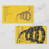 Profielkaart "Niet op mij aflezen" Visitekaartje (Voorkant / Achterkant)