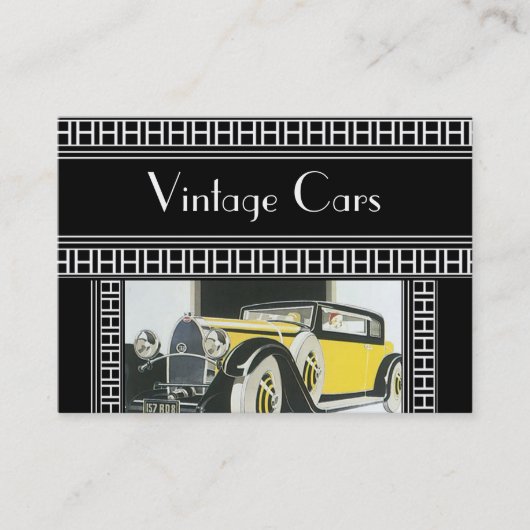 Profielkaart Oldtimers Visitekaartje (Voorkant)