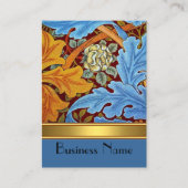 Profielkaart Print William Morris Gold Visitekaartje (Voorkant)