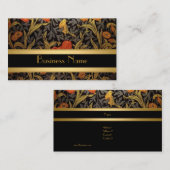 Profielkaart  Print William Morris Visitekaartje (Voorkant / Achterkant)