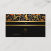 Profielkaart  Print William Morris Visitekaartje (Achterkant)