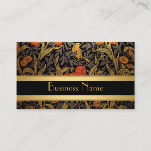 Profielkaart  Print William Morris Visitekaartje (Voorkant)