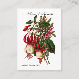 Profielkaart  Rode Bloemen Visitekaartje