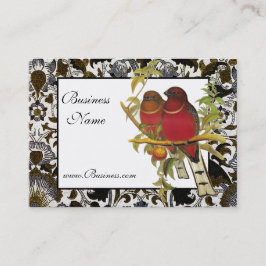 Profielkaart  Roodharige Trogonvogels Visitekaartje