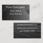 Profielkaart sjabloon visitekaartje (Voorkant / Achterkant)