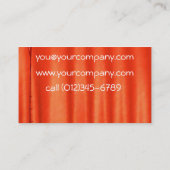 Profielkaart sjabloon visitekaartje (Achterkant)