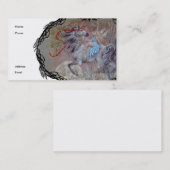 Profielkaart - Unicorn-Valentijn Visitekaartje (Voorkant / Achterkant)