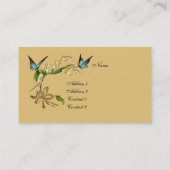 Profielkaart  Vlinders Visitekaartje (Achterkant)