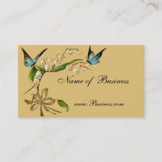 Profielkaart  Vlinders Visitekaartje (Voorkant)
